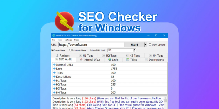 vovsoft seo checker crack