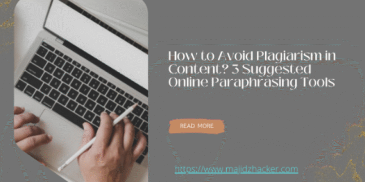 avoidd plagiarism in content