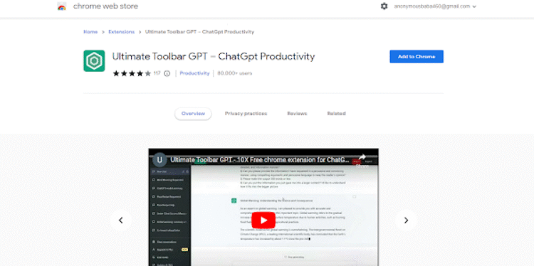 chatgpt chrome extension