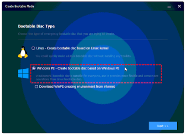 create bootable media