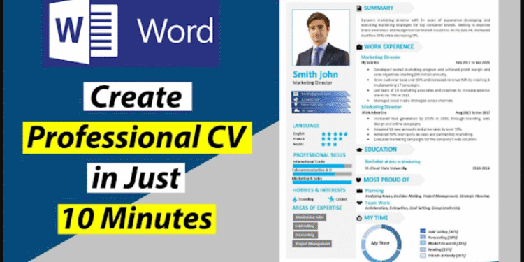create resume