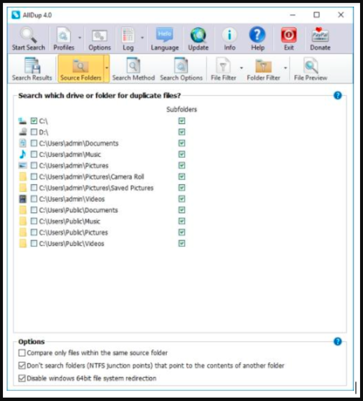 duplicate file finder