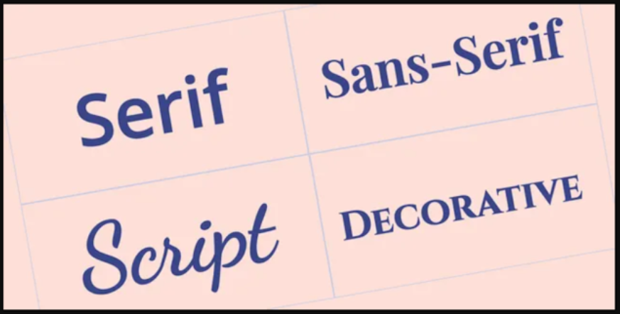 fonts of your website