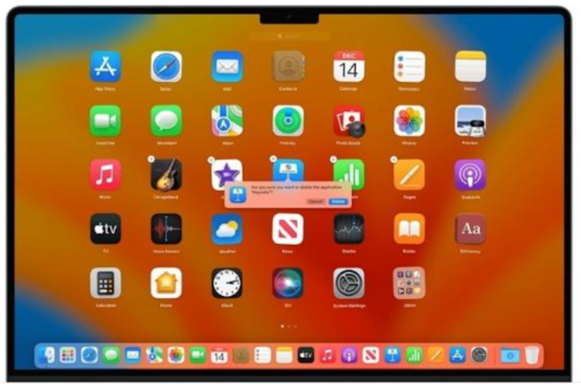 hide mail app from mac dock