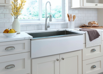 stainless steel farmhouse sink