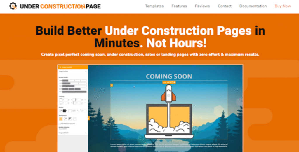 under construction page