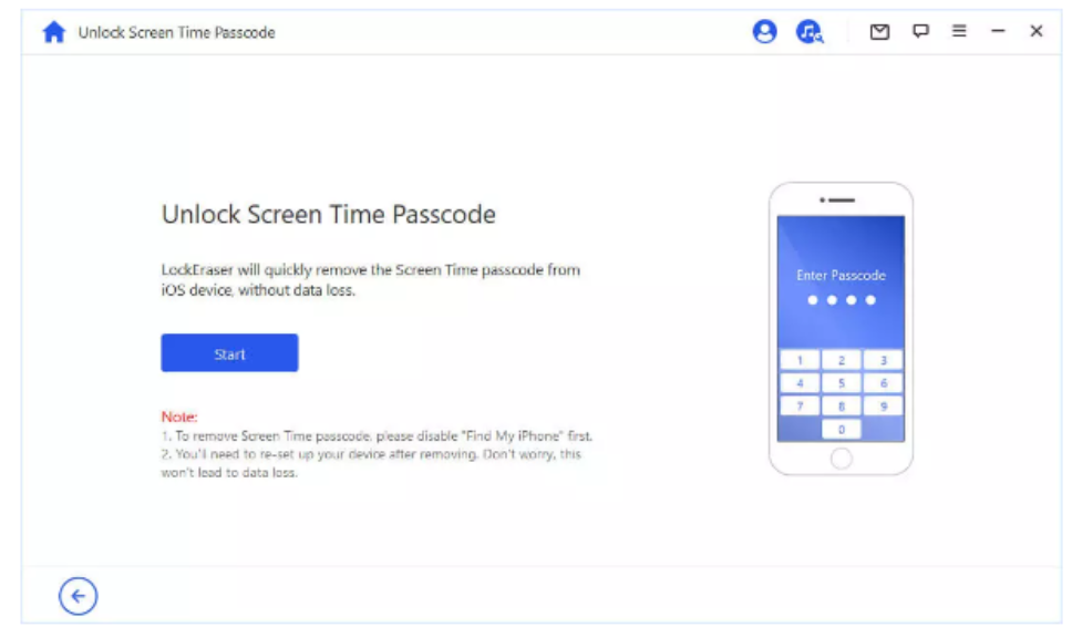 unlock screen time passcode