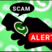 whatsapp scams