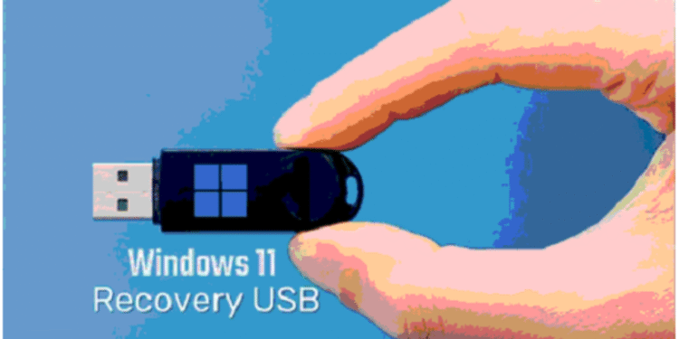 windows 11 recovery usb