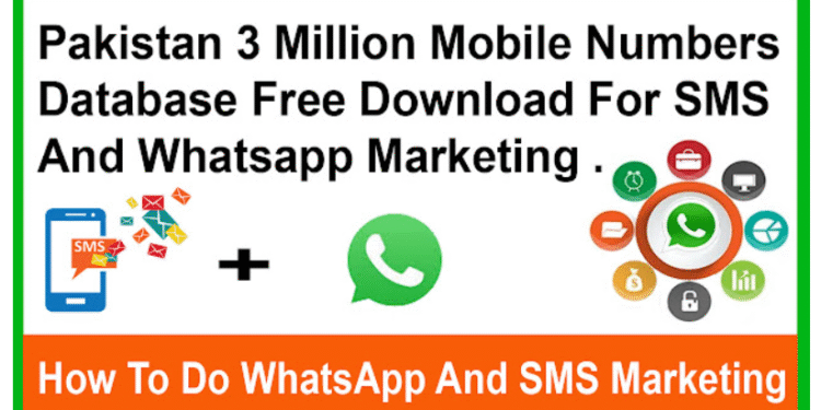 pakistan 3 million mobile number database