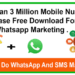 pakistan 3 million mobile number database
