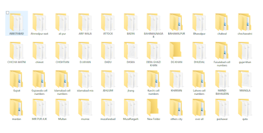 pakistan 3 million mobile number database crack