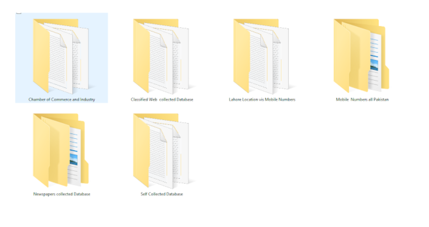 pakistan mobile number database